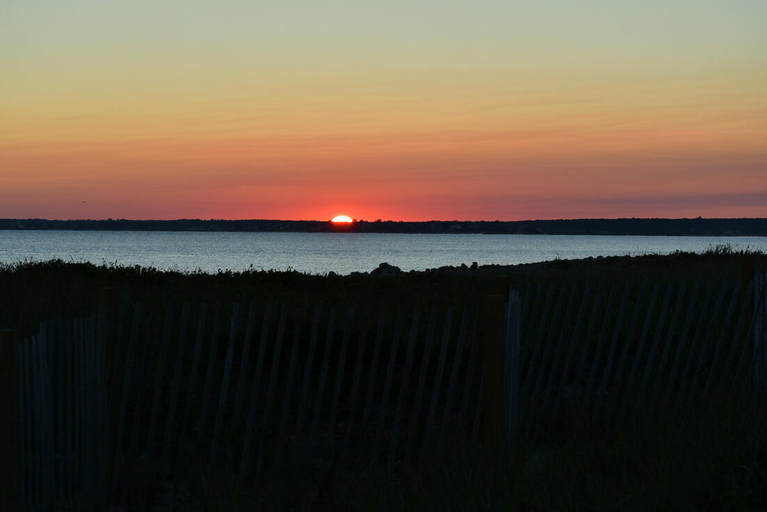The sunsets at Horseneck Beach never disappoint